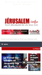 Mobile Screenshot of jerusalem-info.com